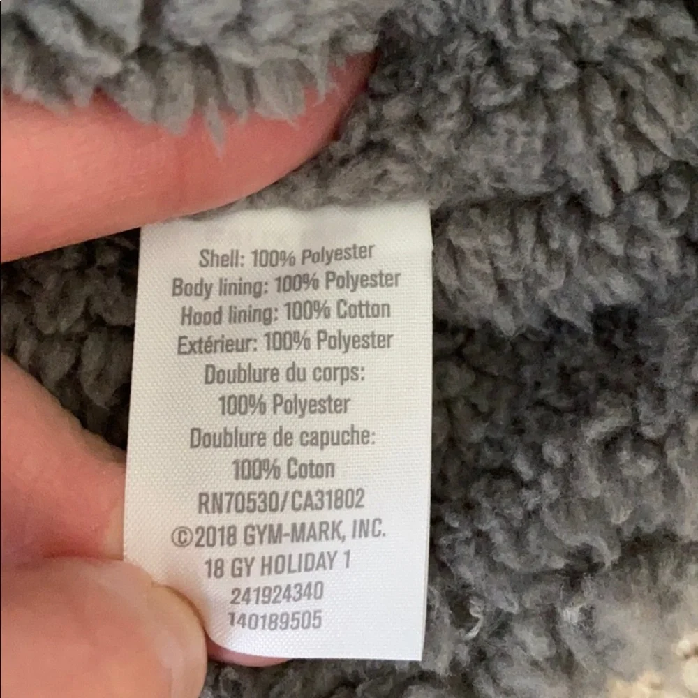 NWT Gymboree Sherpa style baby vest